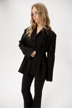 Жакет PiRS 6362 черный_букле - фото 3