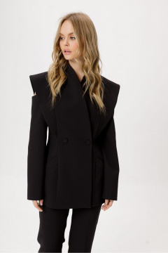 Брюки, жакет PiRS 6367 черный - фото 2