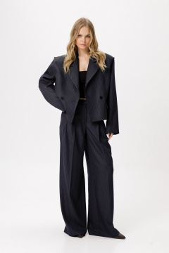 Брюки, жакет PiRS 6376 синий - фото 3