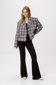 Жакет PiRS 6381 серый - фото 3