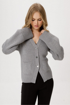 Жакет PiRS 6385 серый - фото 4