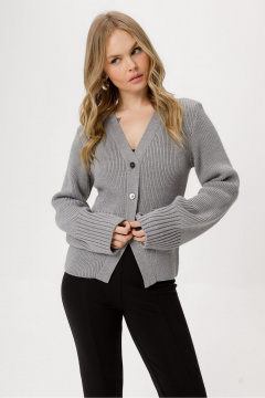 Жакет PiRS 6385 серый - фото 2