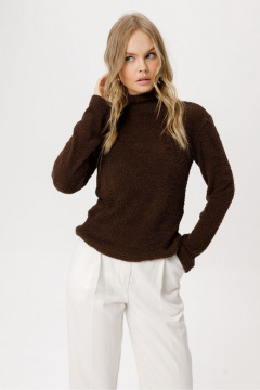 Джемпер PiRS 6386 коричневый - фото 1