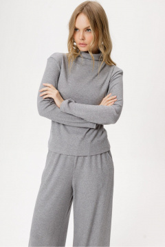 Брюки, джемпер PiRS 6388 серый - фото 5