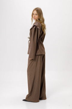 Жакет PiRS 6392 коричневый - фото 4