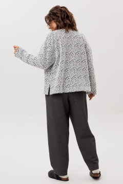 Жакет Anelli 1661 пушистый_лео - фото 5