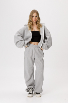 Брюки PiRS 6398 серый - фото 4