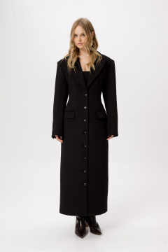 Пальто PiRS 6414 черный - фото 1