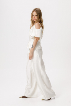 Брюки PiRS 6419 молочный - фото 3