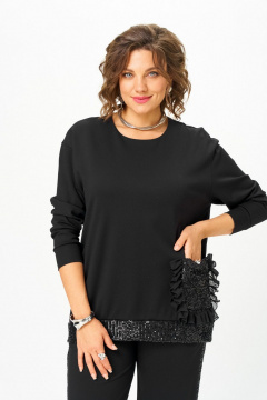 Брюки, джемпер Svetlana-Style 5029 черный - фото 3