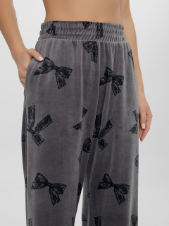 Брюки Mark Formelle 532520/25-37315ПП-3 бантики_на_сером - фото 4