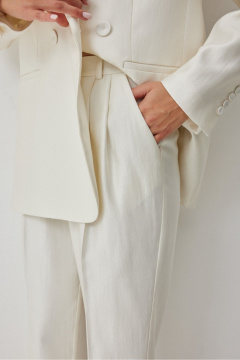 Брюки T.N.D М381 молочный - фото 4