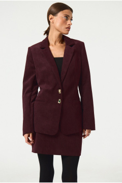 Жакет, юбка ATTIKA A3458 бордовый - фото 2