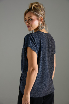 Джемпер LM М402 синий - фото 3