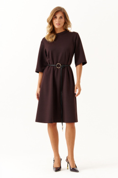 Платье Панда 118080 коричневый - фото 1