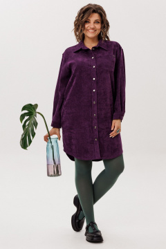 Платье Anelli 1771 сливовая_безмятежность - фото 3