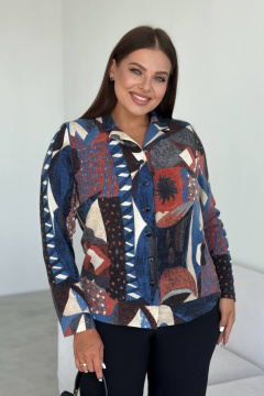 Джемпер LindaLux 1-585 краснаягео - фото 1