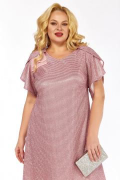 Платье Belinga 1240 розовый - фото 5