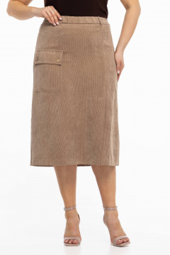 Юбка Avila 0949 бежевый - фото 3