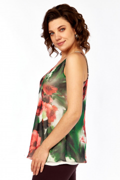 Топ Avenue 0346-1 дизайн_цветы - фото 5