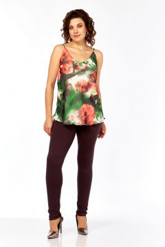 Топ Avenue 0346-1 дизайн_цветы - фото 2