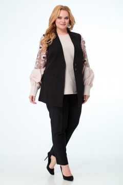 Брюки Anelli 518 черный - фото 3