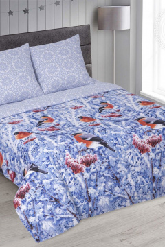 Наволочка, пододеяльник, простыня АРТПОСТЕЛЬ 500 снегири - фото 1