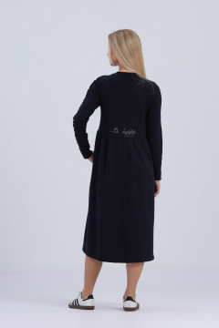 Платье Полинушка 645/2 синий - фото 4