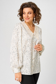 Блуза Svetlana-Style 2304 молочный_принт - фото 4