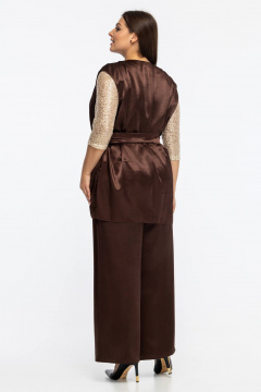 Жилет Avila 1008 коричневый - фото 2