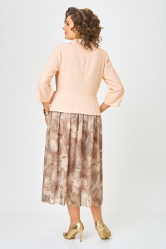 Платье Bonna Image 922/15 бежевый - фото 4