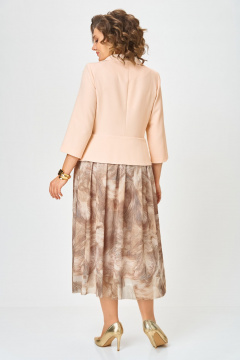 Платье Bonna Image 922/15 бежевый - фото 3