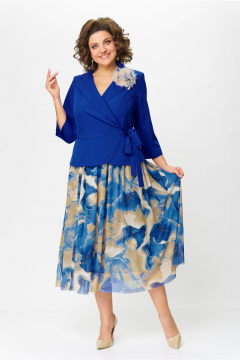 Платье Bonna Image 922/3 васильковый - фото 5