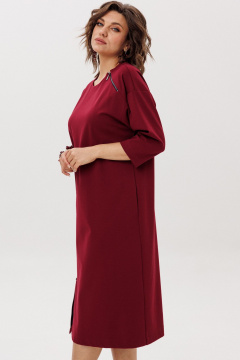 Платье Anelli 58 гранатовый_закат - фото 4