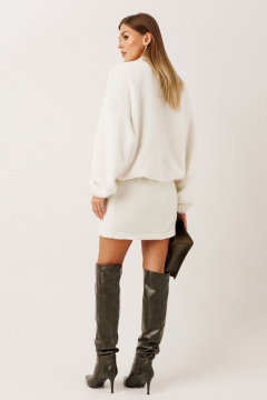 Джемпер, юбка KOKOdea 31004 молочный - фото 2