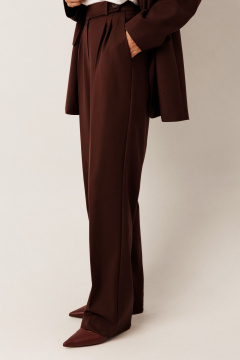 Брюки KOKOdea 50001.3 шоколад - фото 5