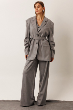 Брюки KOKOdea 50006.2 серый - фото 5