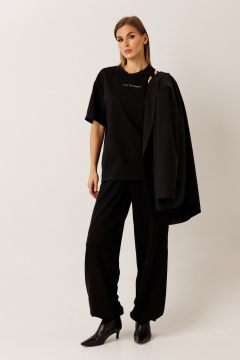 Брюки KOKOdea 50011 чёрный - фото 2