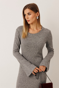 Платье KOKOdea 70006 серый - фото 5