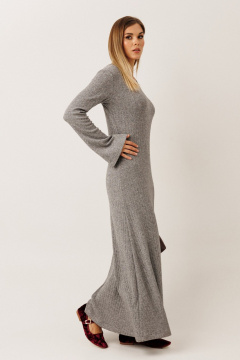Платье KOKOdea 70006 серый - фото 2