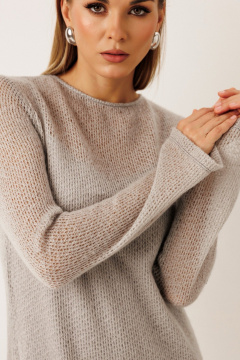 Платье KOKOdea 70009 серый - фото 5