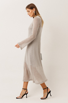 Платье KOKOdea 70009 серый - фото 2