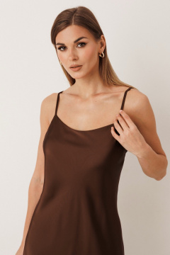 Платье KOKOdea 70010 шоколад - фото 4