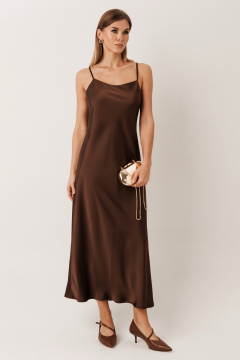 Платье KOKOdea 70010 шоколад - фото 1