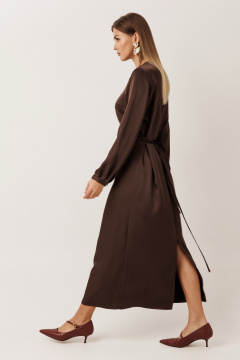 Платье KOKOdea 70012 шоколад - фото 5