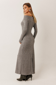 Платье KOKOdea 70013 серый - фото 2