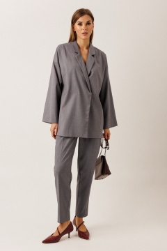 Жакет KOKOdea 80003 серый - фото 5