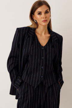 Жакет KOKOdea 80005 тёмно-синий - фото 1