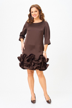 Платье Mubliz 291 шоколад - фото 5