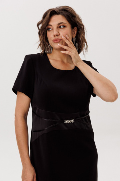 Платье Anelli 1761 черный_лебедь - фото 4